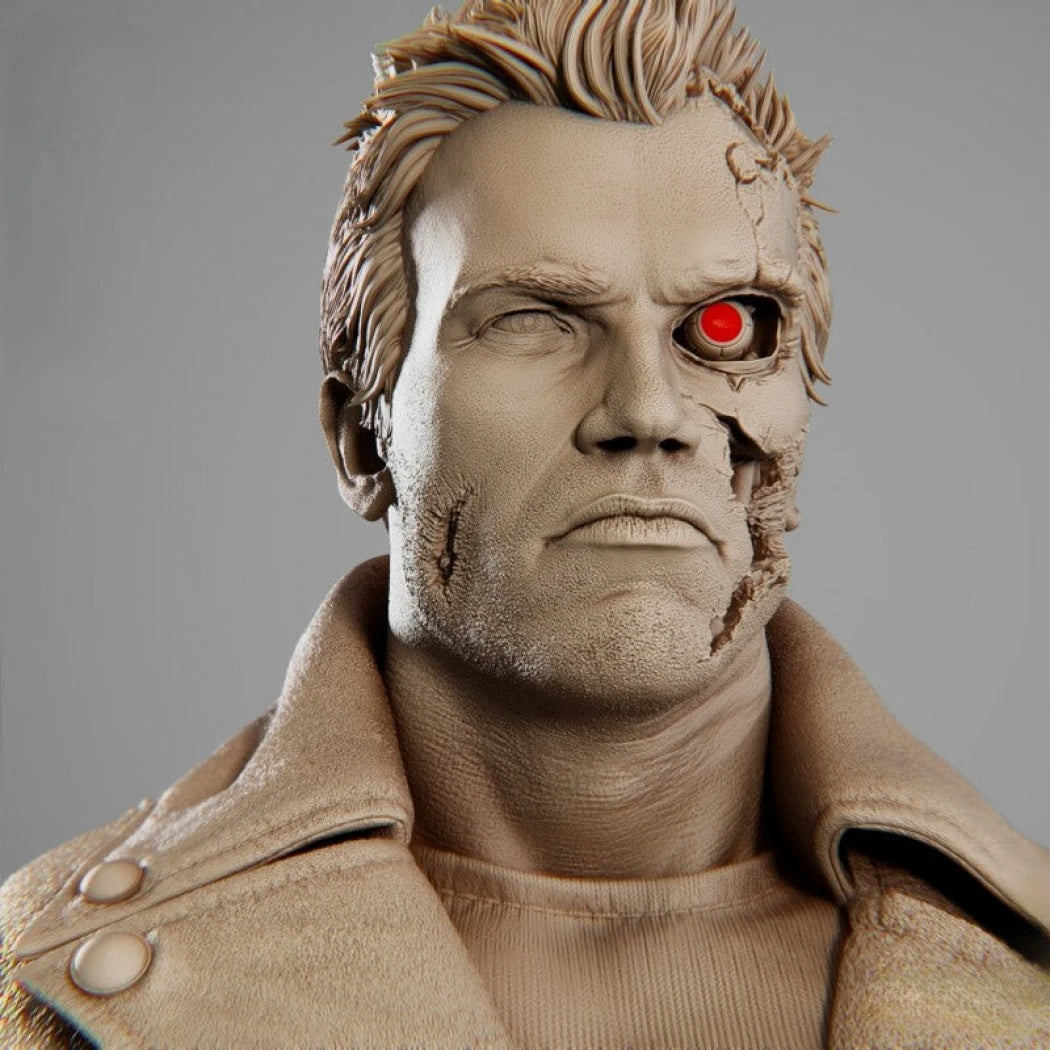 Digital STL Terminator 1 Bust