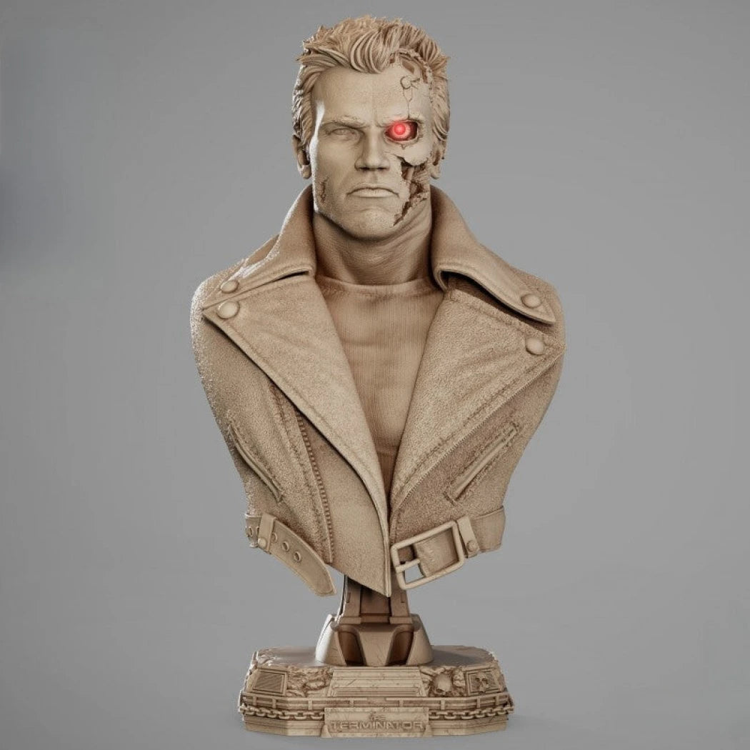 Digital STL Terminator 1 Bust