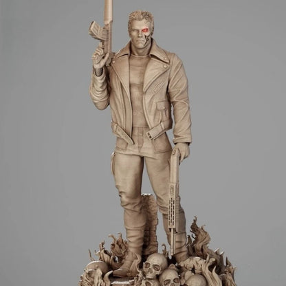 Digital STL Terminator 1 Sculpture