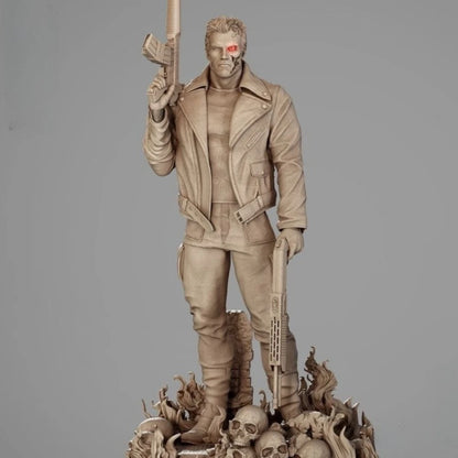 Digital STL Terminator 1 Sculpture