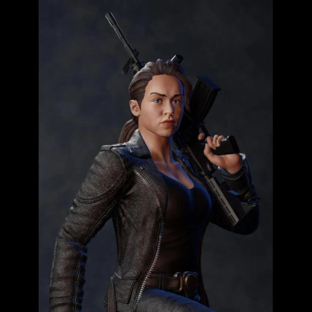 Digital STL Terminator - Sarah Connor