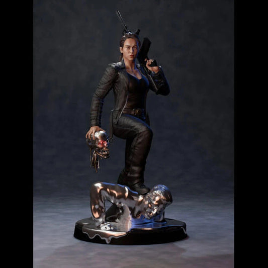 Digital STL Terminator - Sarah Connor
