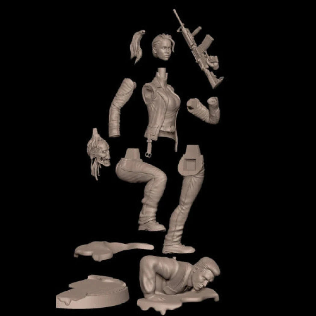 Digital STL Terminator - Sarah Connor