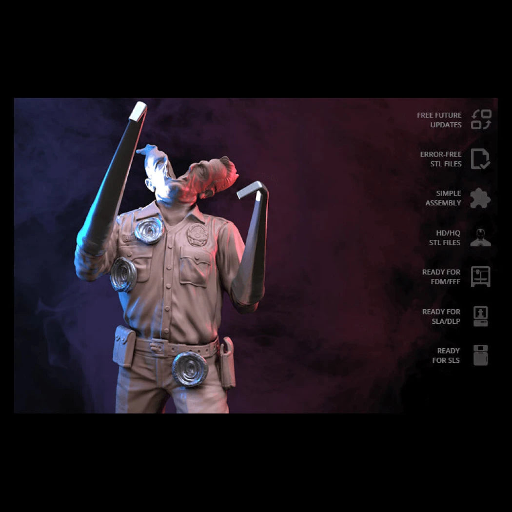 Digital STL Terminator T-1000