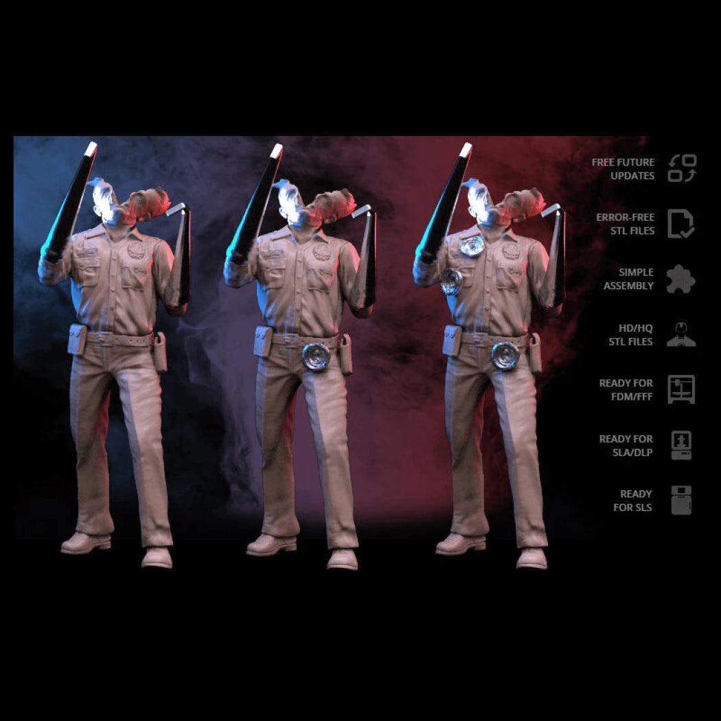 Digital STL Terminator T-1000