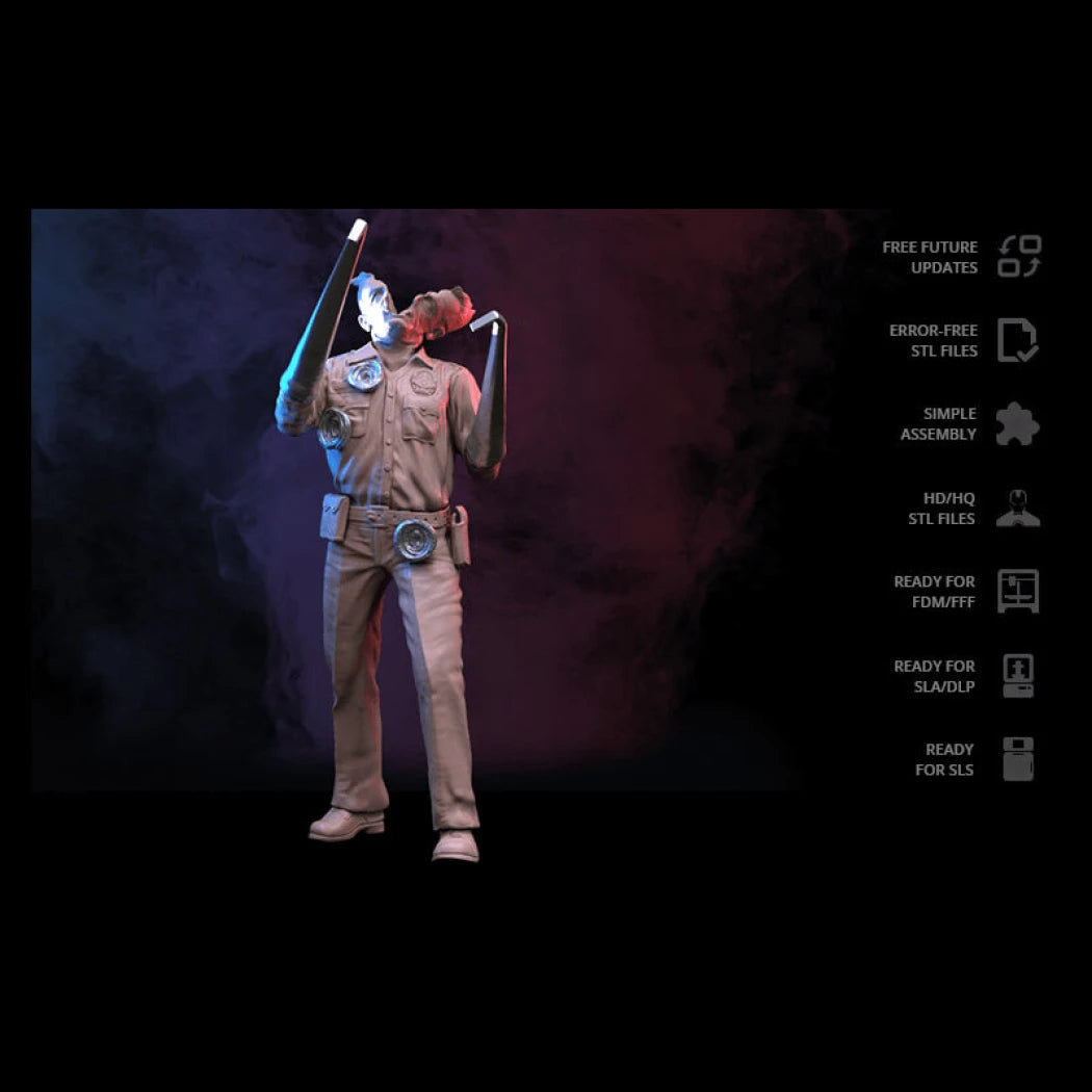 Digital STL Terminator T-1000