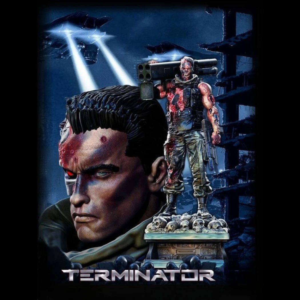 Digital STL Terminator Zombie