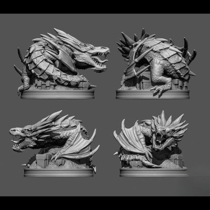 Digital STL Tiny Smaug