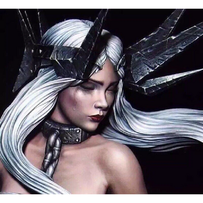 1/10 BUST Resin Model Kit Nudes Beautiful Girl Woman Captive Fallen Angel Unpainted - Model-Fan-Store