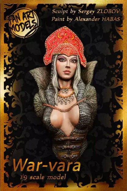 1/10 BUST Resin Model Kit Russian Beautiful Girl Princess Unpainted - Model-Fan-Store