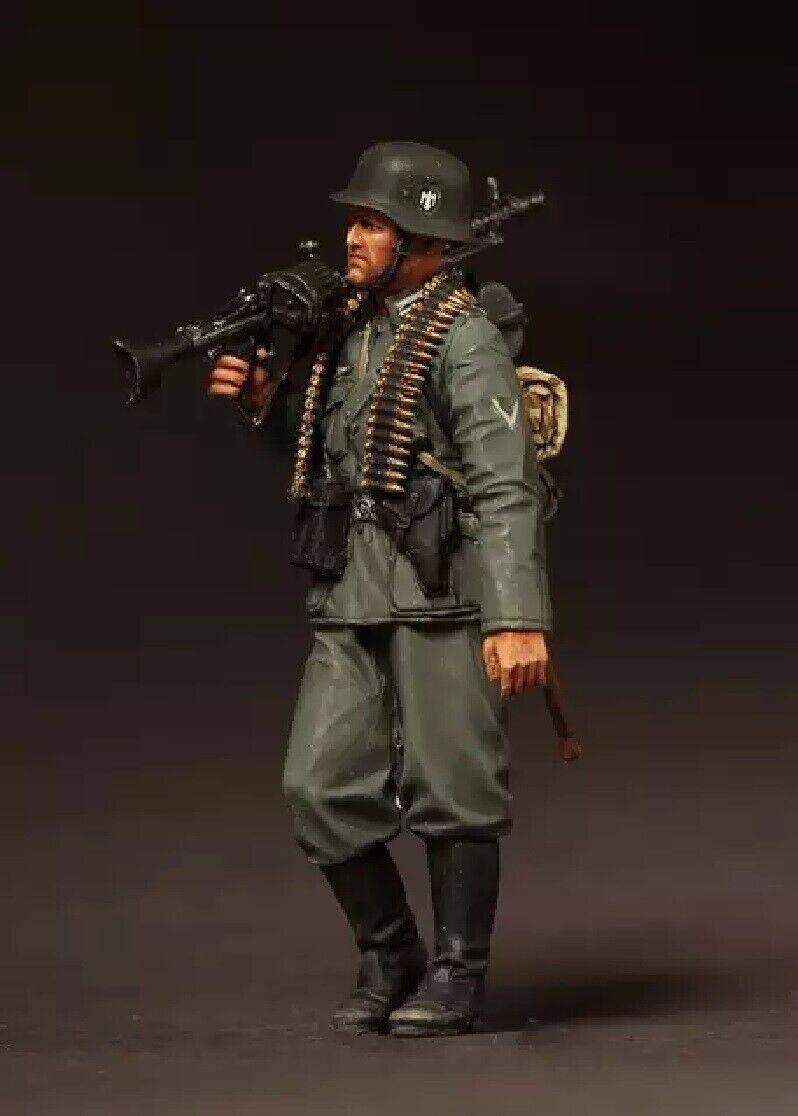 1/35 Resin Figures Model Kit German Soldiers Infantry Gunners WW2 Unpainted - Model-Fan-Store