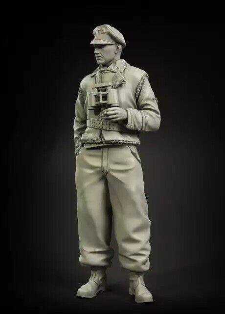 1/35 Resin Model Kit German Soldier Tankman WW2 Unpainted - Model-Fan-Store