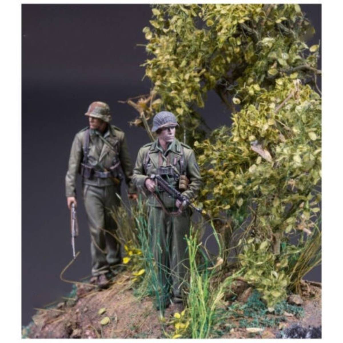 1/35 Resin Model Kit German Soldiers Normandy WW2 Unpainted - Model-Fan-Store