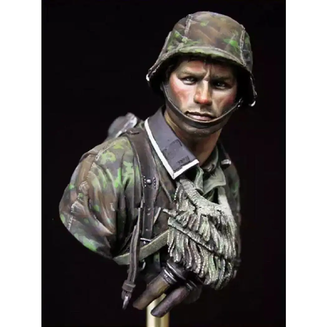 1/10 BUST Resin Model Kit German Soldier Infantry WW2 Unpainted – Model ...