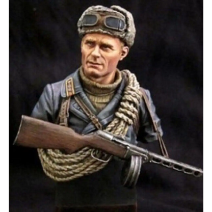 1/10 BUST Resin Model Kit Soviet Officer Infantry WW2 Unpainted - Model-Fan-Store