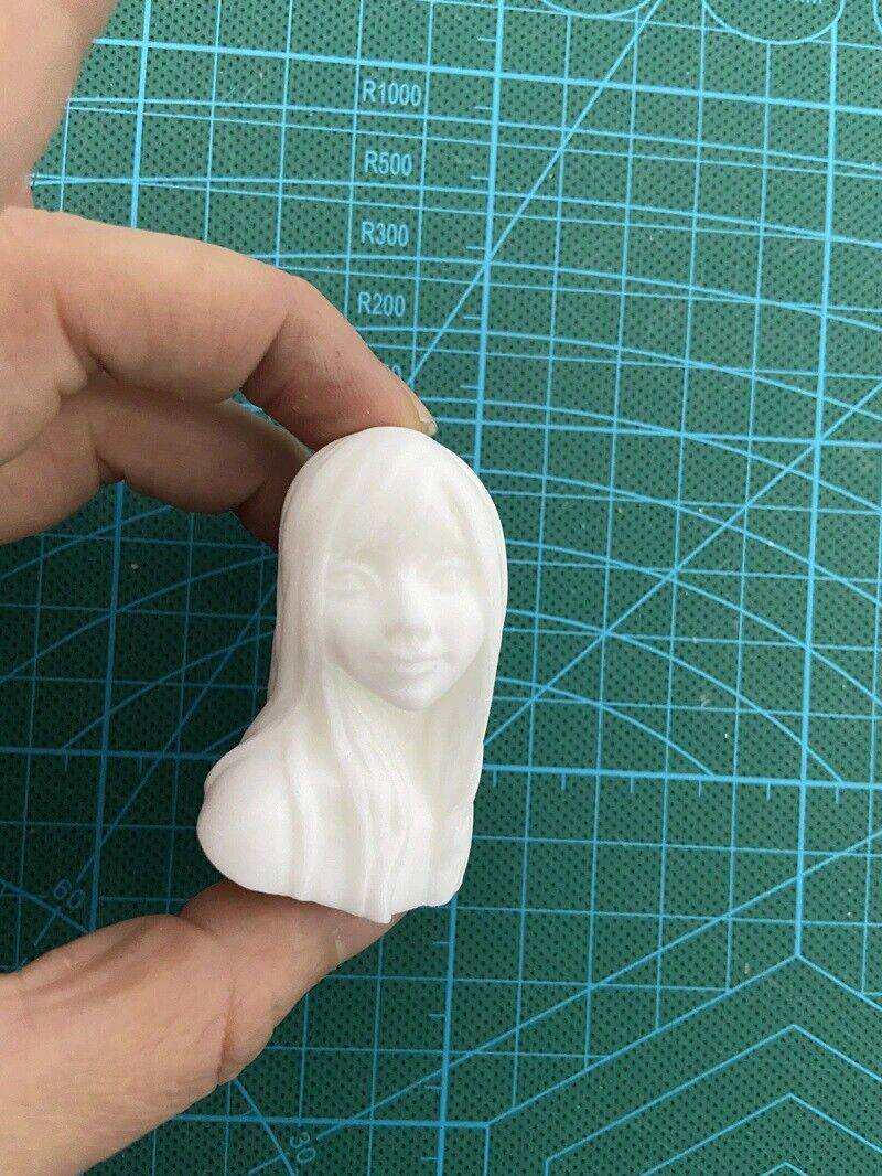 35mm 1pcs BUST Resin Model Kit Modern Asian Beautiful Girl Unpainted - Model-Fan-Store