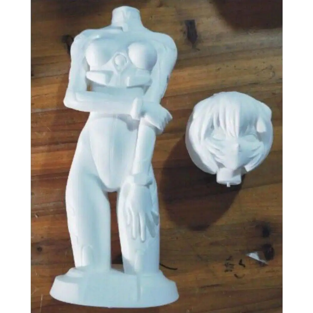 1/2 410mm BUST 3D Print Model Kit Japan Evagelion Rei Ayanami Unpainted - Model-Fan-Store