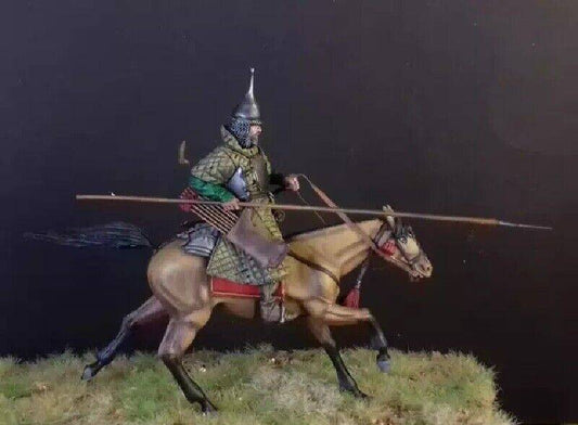 1/30 Resin Model Kit Warrior Rider on Horse Unpainted - Model-Fan-Store