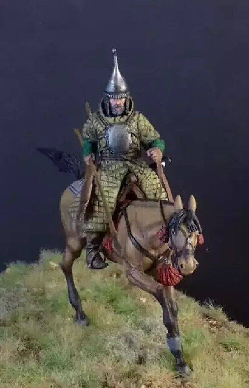 1/30 Resin Model Kit Warrior Rider on Horse Unpainted - Model-Fan-Store