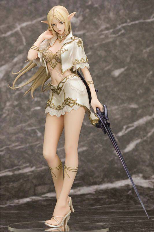 1/7 225mm Resin Model Kit Beautiful Girl Woman Elf Warrior Unpainted - Model-Fan-Store