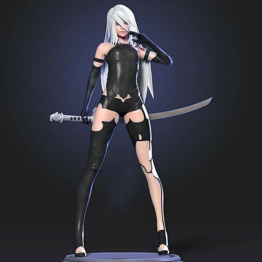 1/7 3D Print Model Kit Modern Beautiful Girl Woman Assassin Unpainted - Model-Fan-Store