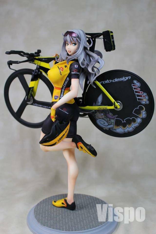 1/7 Resin Model Kit Beautiful Girl Woman Cyclist Speed Unpainted - Model-Fan-Store