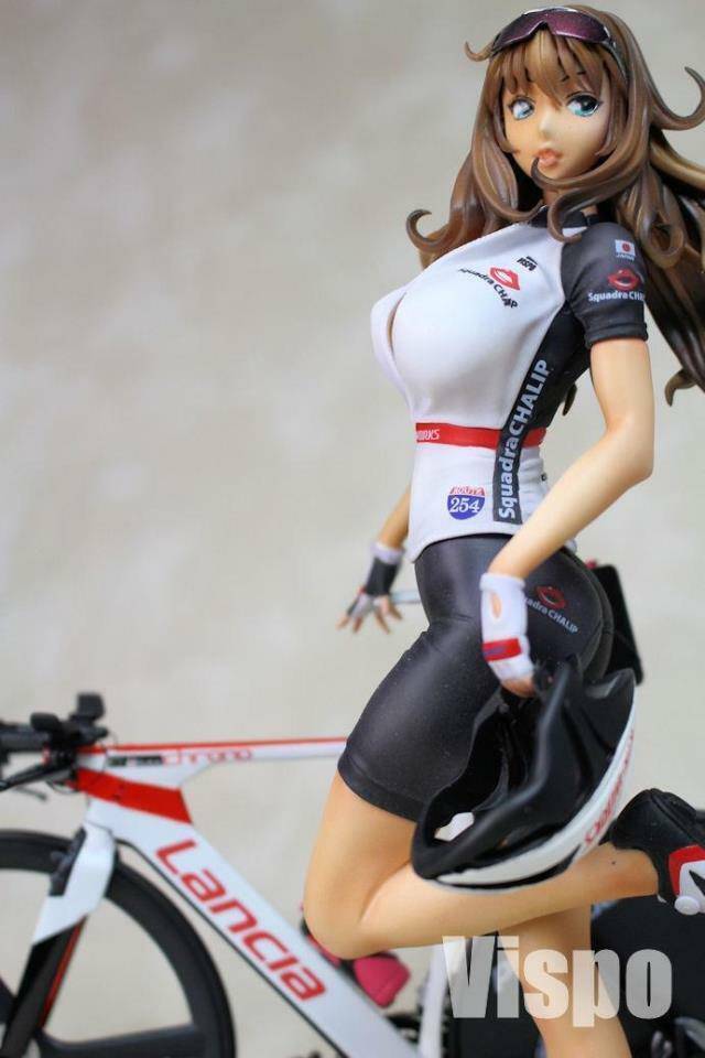 1/7 Resin Model Kit Beautiful Girl Woman Cyclist Speed Unpainted - Model-Fan-Store