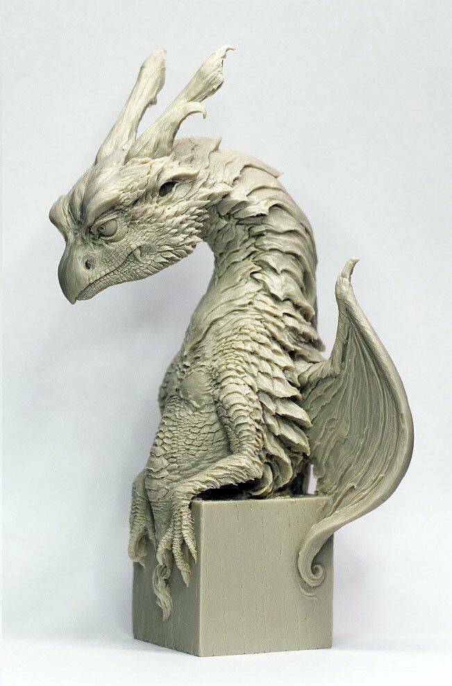 1/8 120mm Resin Model Kit Little Dragon Alive Unpainted - Model-Fan-Store