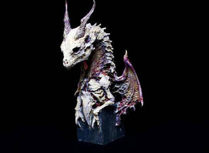 1/8 120mm Resin Model Kit Little Dragon Dead Unpainted - Model-Fan-Store