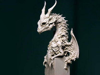 1/8 120mm Resin Model Kit Little Dragon Dead Unpainted - Model-Fan-Store