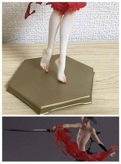 1/8 Resin Model Kit Asian Beautiful Girl Samurai Warrior Unpainted - Model-Fan-Store