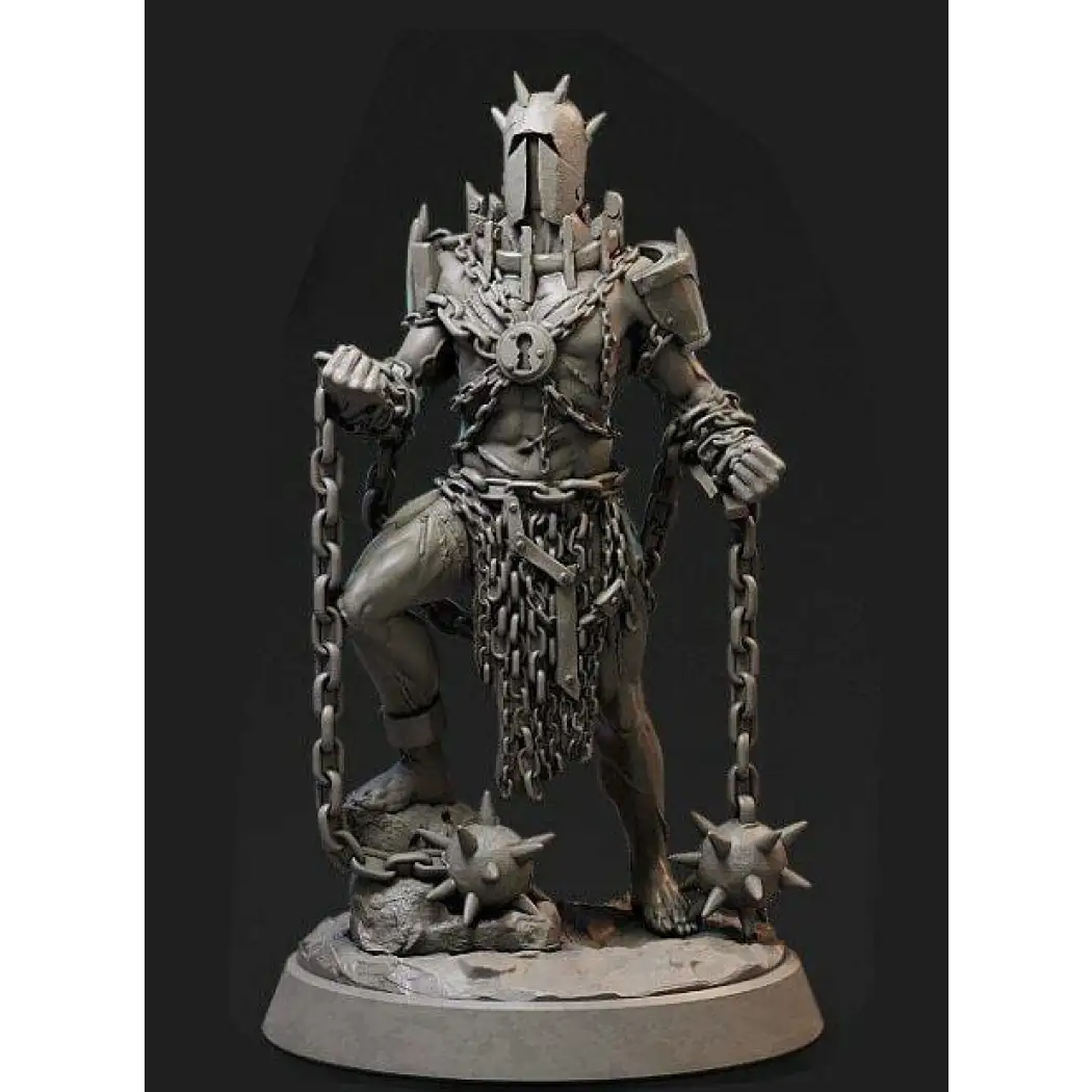 100mm 3D Print Model Kit Demon Devil Guard Unpainted A28 A28 - Model-Fan-Store