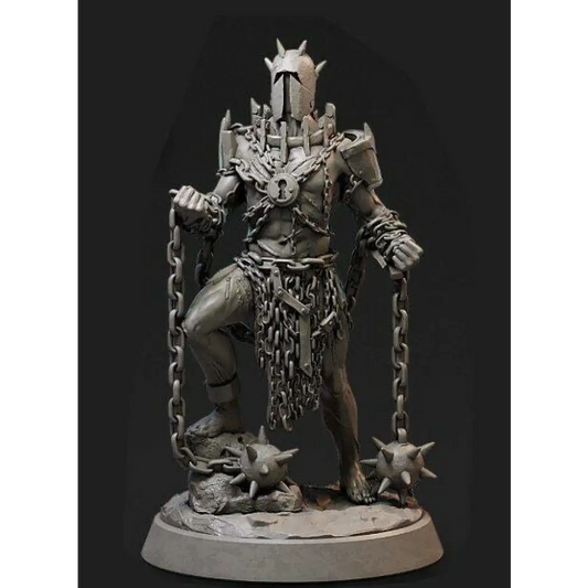 100mm 3D Print Model Kit Demon Devil Guard Unpainted A28 A28 - Model-Fan-Store