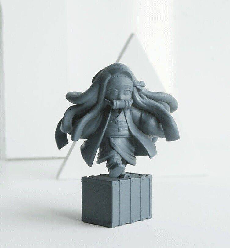 100mm 3D Print Model Kit Demon Slayer Kamado Nezuko Unpainted A28 A28 - Model-Fan-Store