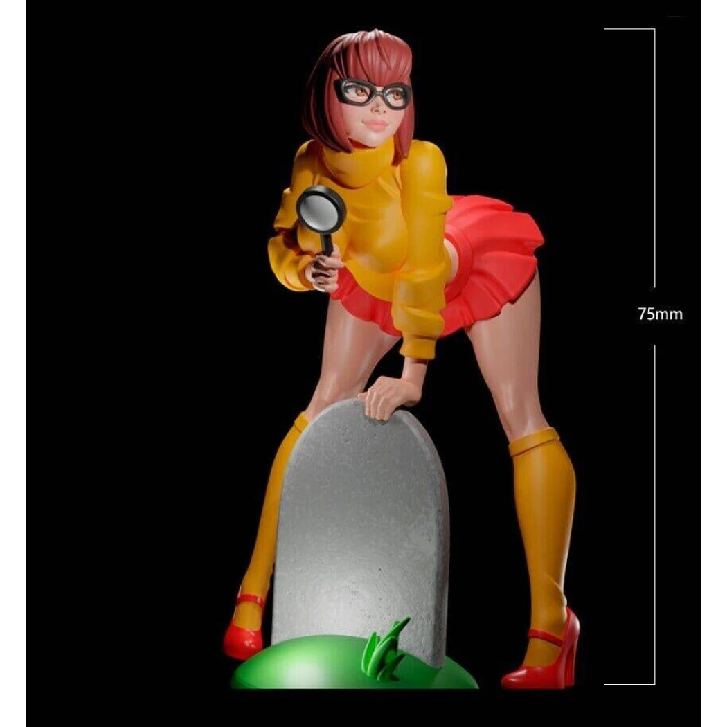 100mm 3D Print Model Kit Nudes Beautiful Girl Velma Fantasy Unpainted - Model-Fan-Store