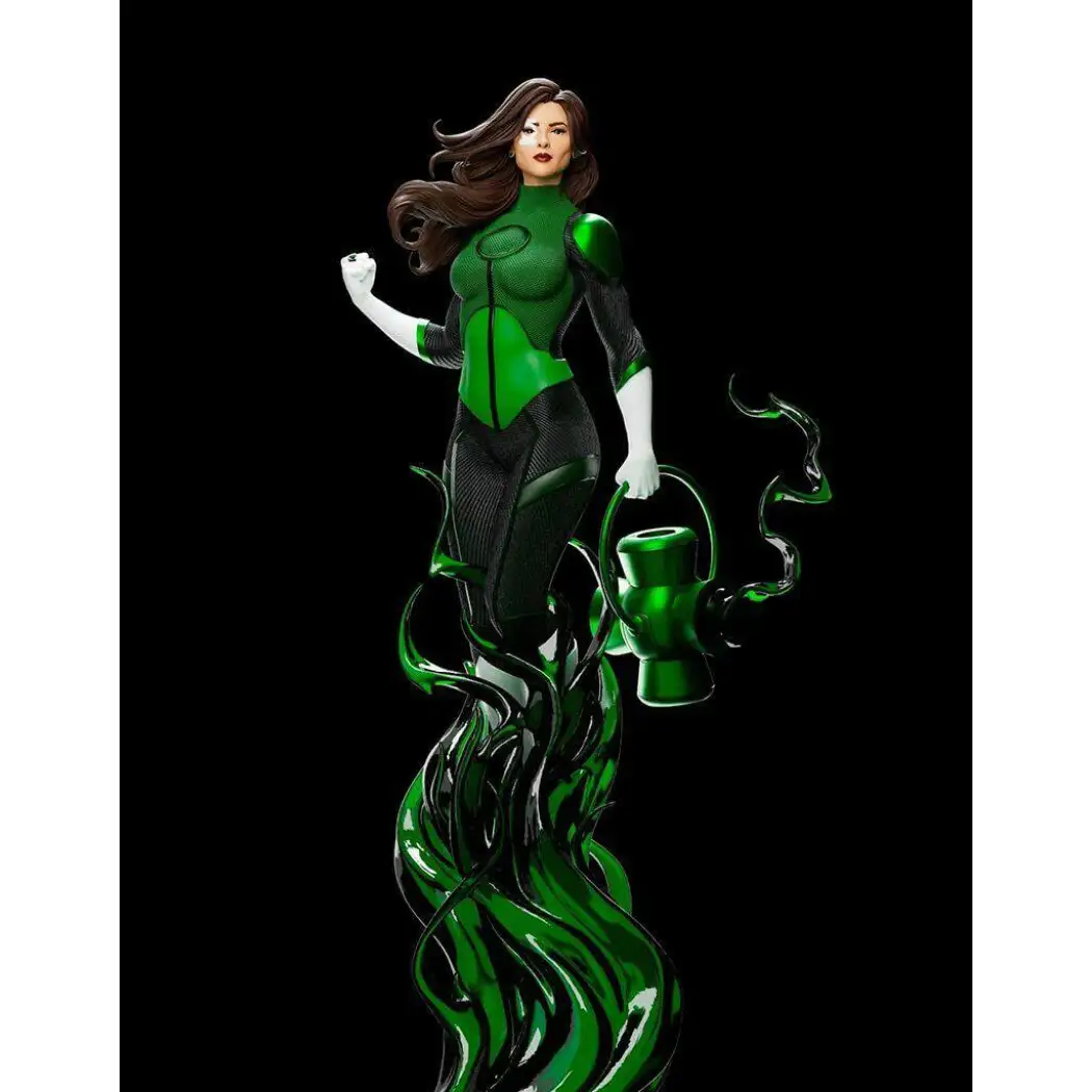 100mm 3D Print Superhero Model Kit Green Lantern Beautiful Girl Unpainted - Model-Fan-Store