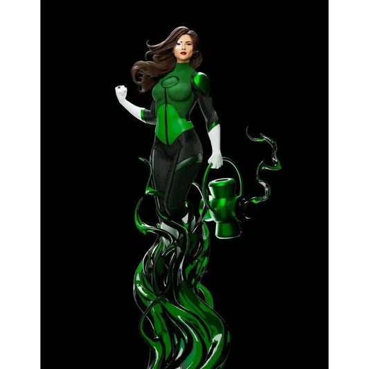 100mm 3D Print Superhero Model Kit Green Lantern Beautiful Girl Unpainted - Model-Fan-Store