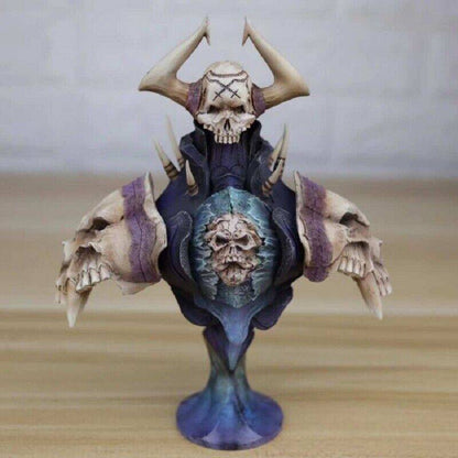 135mm BUST Resin Model Kit Ritual Warrior Skeleton Unpainted - Model-Fan-Store