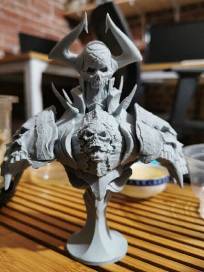 135mm BUST Resin Model Kit Ritual Warrior Skeleton Unpainted - Model-Fan-Store