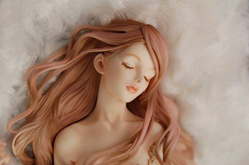 140mm Resin Model Kit Delicate Beautiful Girl Woman Unpainted - Model-Fan-Store