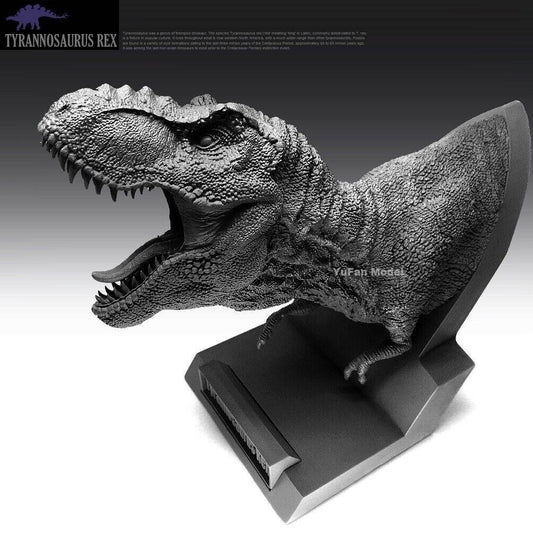 145mm Resin Model Kit Bust Of Tyrannosaurus's Rex Dinosaur Unpainted - Model-Fan-Store
