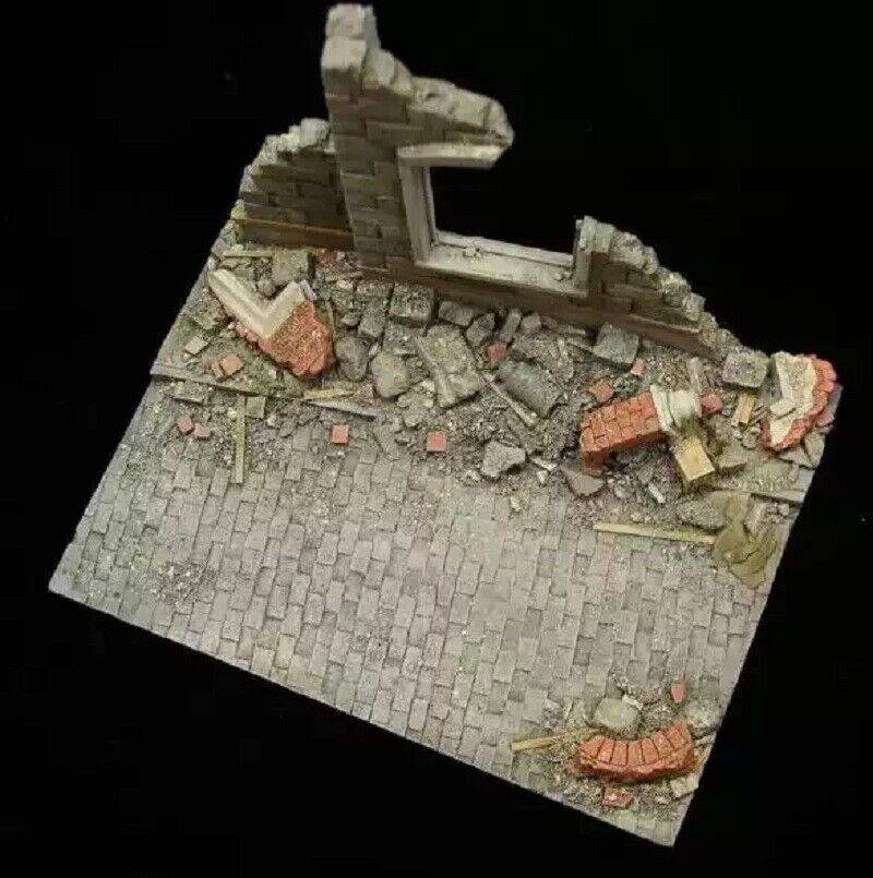 150x110x110mm BASE Resin Model Kit European Ruins WW2 Unpainted - Model-Fan-Store