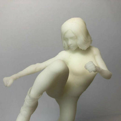 180mm 3D Print Model Kit Beautiful Girl Alita Movie Unpainted - Model-Fan-Store