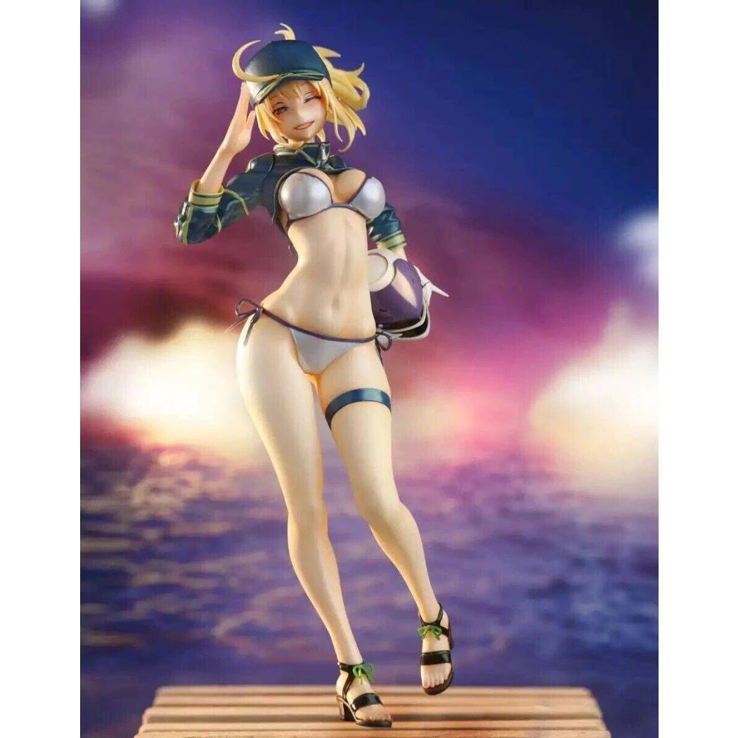 180mm Resin Model Kit Beautiful Beautiful Girl Summer Bikini Anime Unpainted - Model-Fan-Store