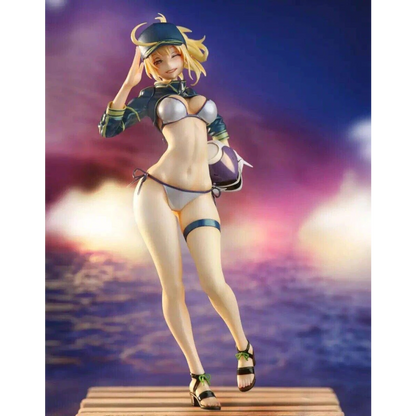 180mm Resin Model Kit Beautiful Beautiful Girl Summer Bikini Anime Unpainted - Model-Fan-Store