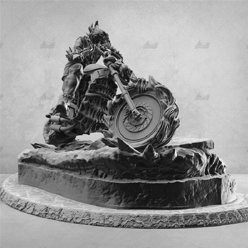 220x200x350mm 3D Print Superhero Model Kit Ghost Rider Unpainted - Model-Fan-Store