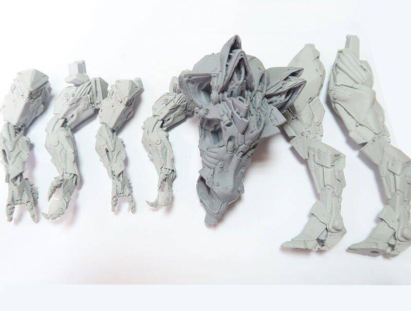 255mm Resin Cyberpunk Model Kit Mechanized Warrior Devastator Unpainted - Model-Fan-Store