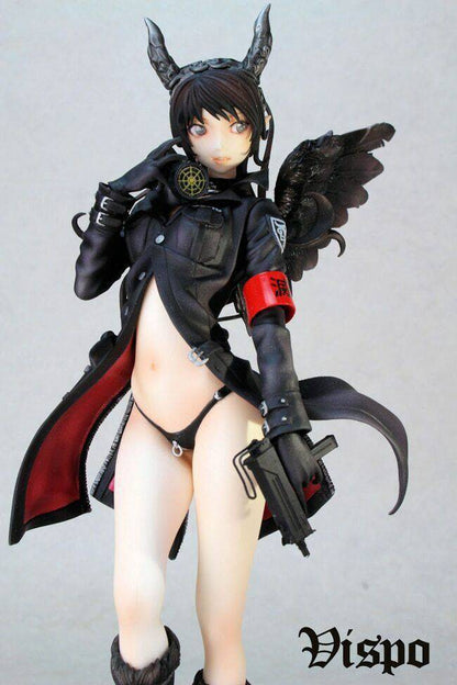 270mm Resin Model Kit Beautiful Girl Woman Devil Anime Shooter Unpainted - Model-Fan-Store