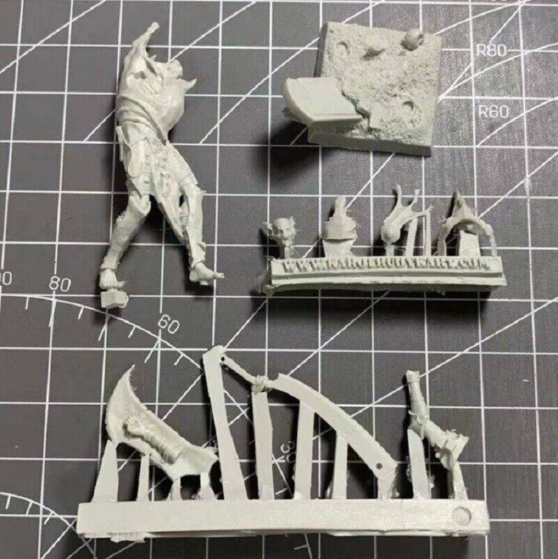 32mm Resin Model Kit Dark Warrior Night Vampire Unpainted Unassembled - Model-Fan-Store