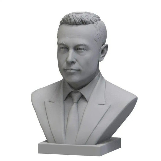 50mm BUST Resin Model Kit Elon Musk Unpainted - Model-Fan-Store